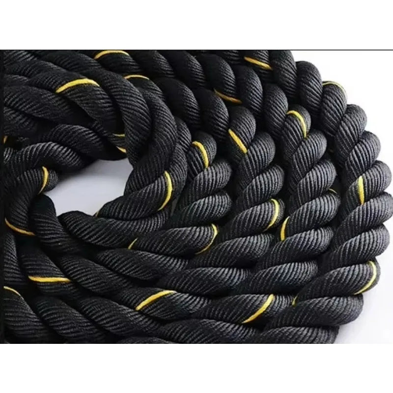 Workout Exercise Battle Rope Fitness Heavy Skipping Weighted Jump Rope For Home And Gym Training
