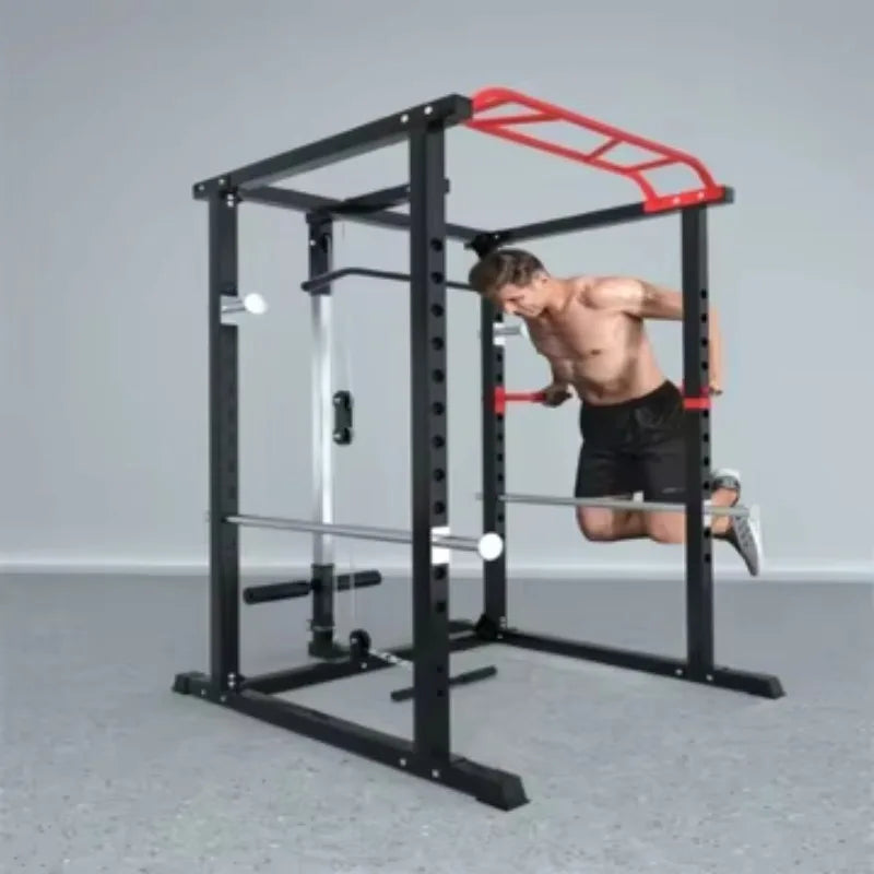Power Cage  Customize Multi Cross Fitness Full Power Cage for Weight Lifting Strength Training Muscle Power Cage