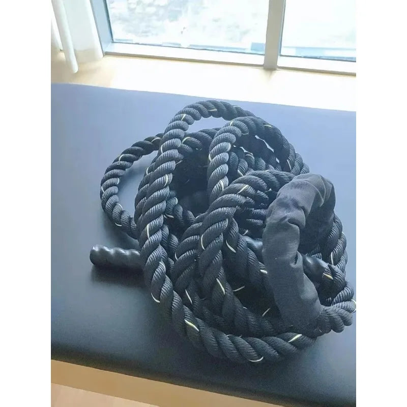 Workout Exercise Battle Rope Fitness Heavy Skipping Weighted Jump Rope For Home And Gym Training
