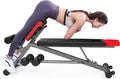 Multi-Functional Weight Bench for Full All-in-One Body Workout – Adjustable Workout Bench Press for Home Gym,