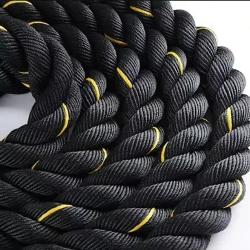 Workout Exercise Battle Rope Fitness Heavy Skipping Weighted Jump Rope For Home And Gym Training