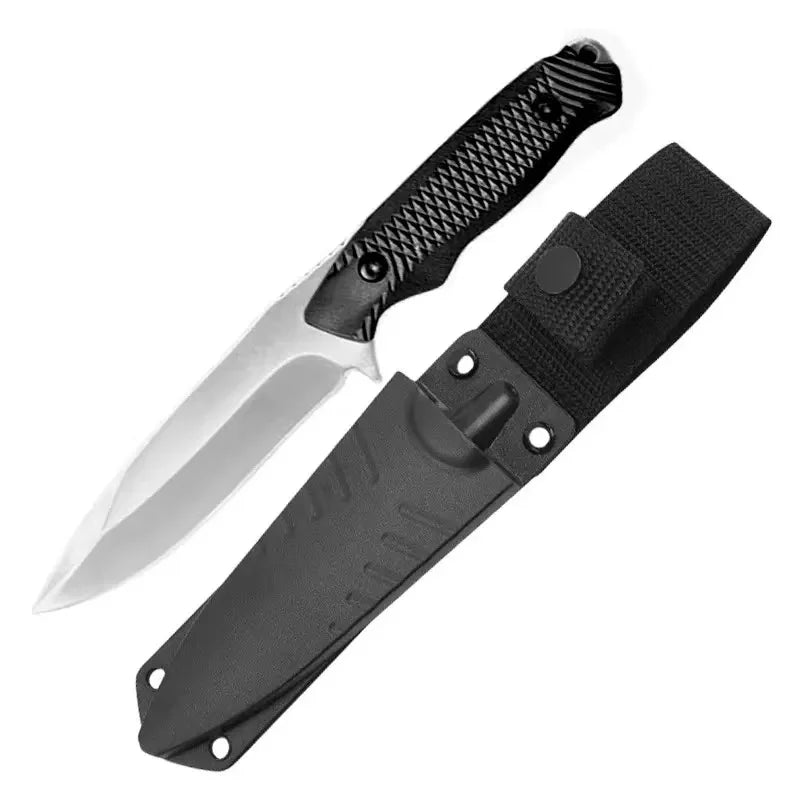 Outdoor Tactical Knife Personal Defense Sharp Diving Utility Knife High Hardness Integrated Dragon Bone Design Survival Tool