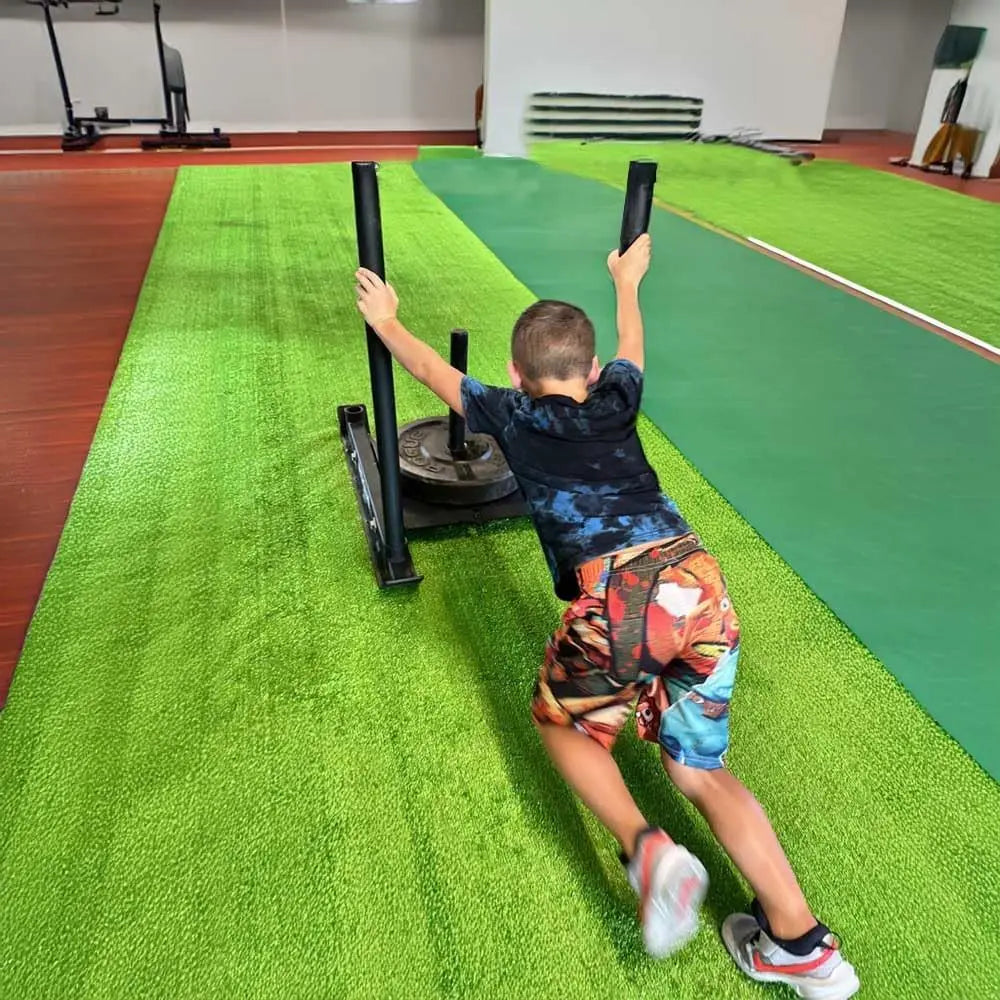 Heavy Duty Weight Sled Push/Pull Equipment for Gym and Outdoor Use - 325 Sq. Ft.