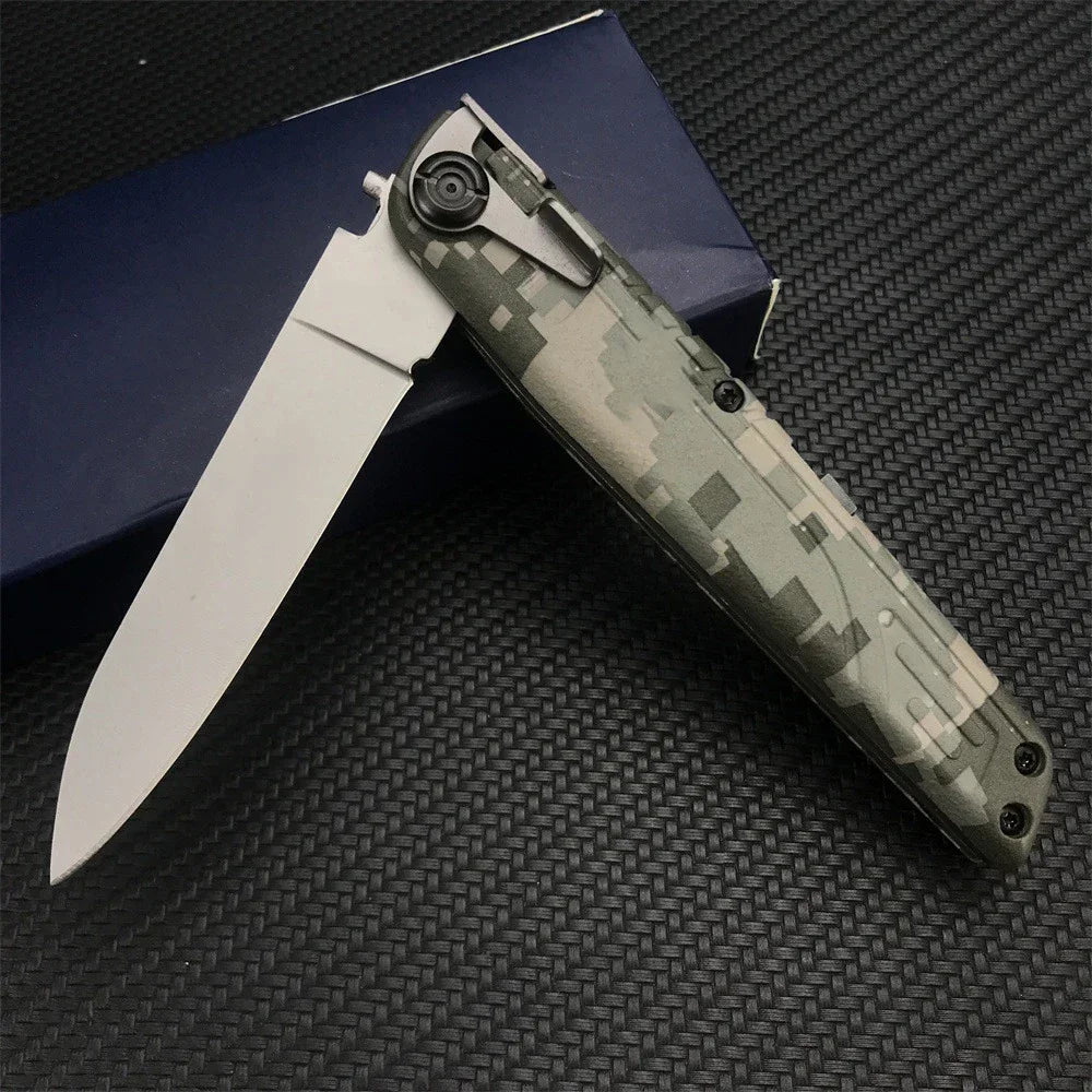 Survival EDC Fishing Knife 440C Blade ABS Wilderness Combat Survival Hunting Self Defense Ultra Lightweight Utility Knife