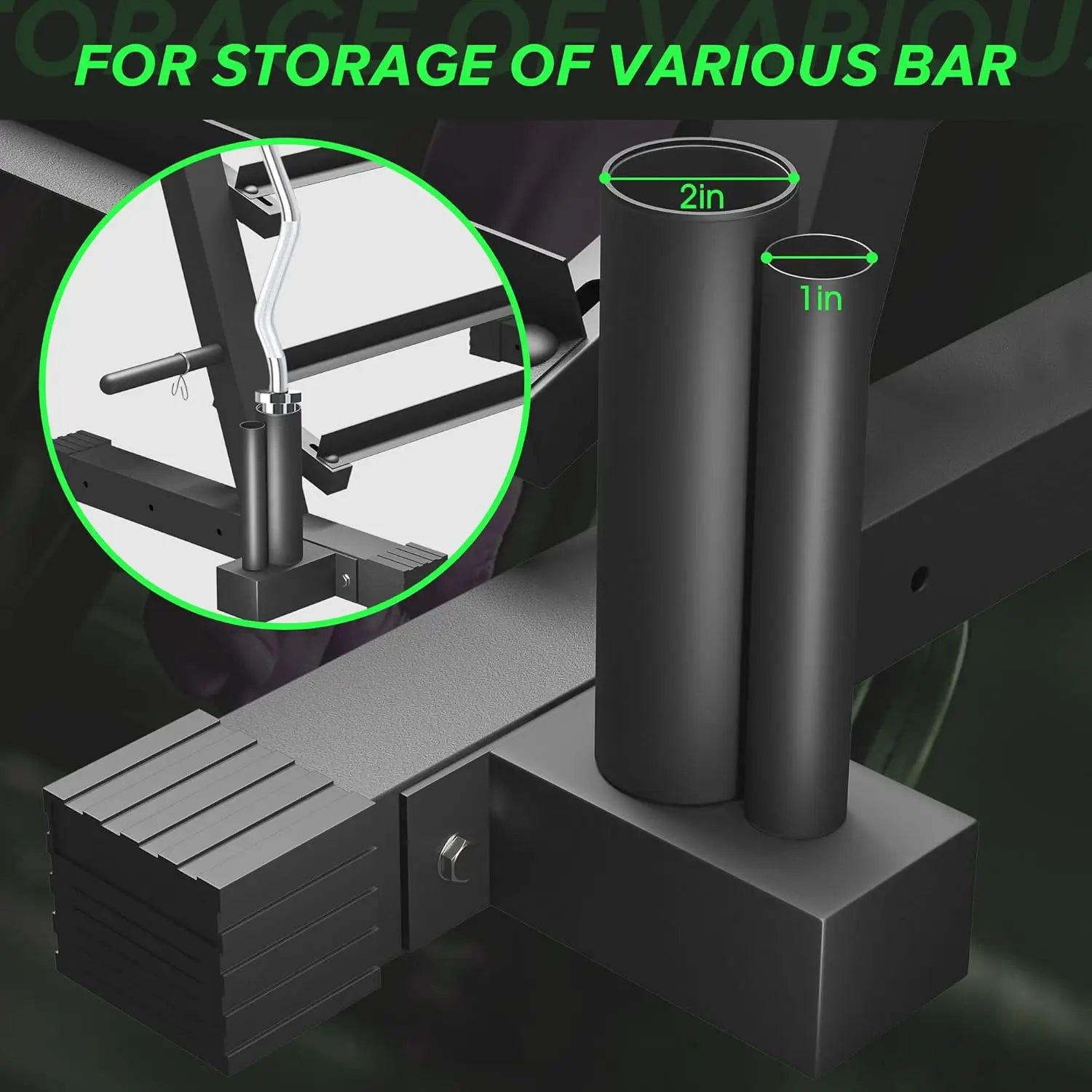 Multifunctional Dumbbell Rack for Home Gym - Heavy-Duty Steel Storage for Weights and Bars