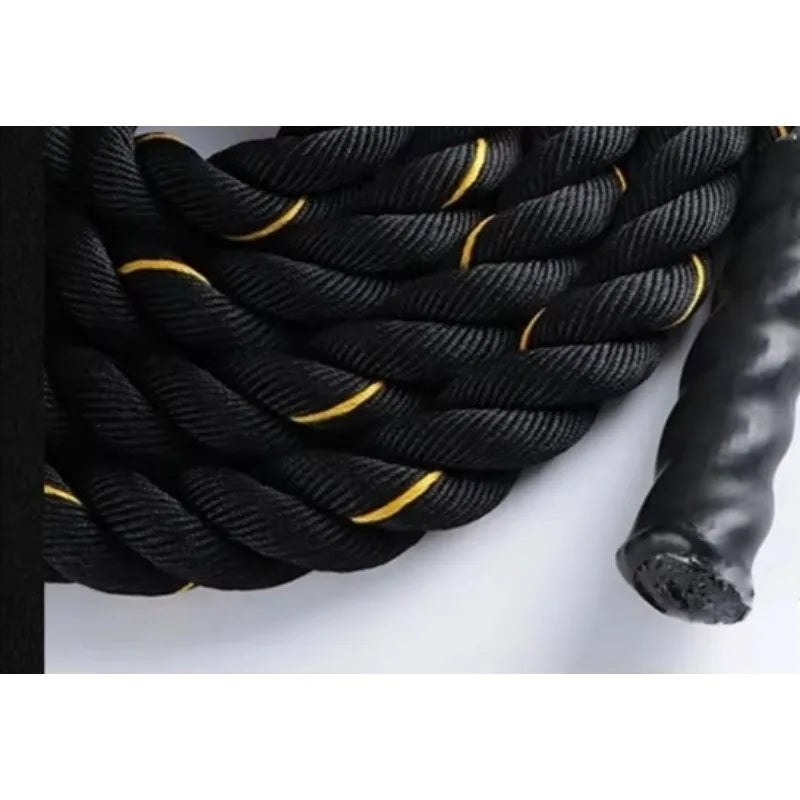 Workout Exercise Battle Rope Fitness Heavy Skipping Weighted Jump Rope For Home And Gym Training