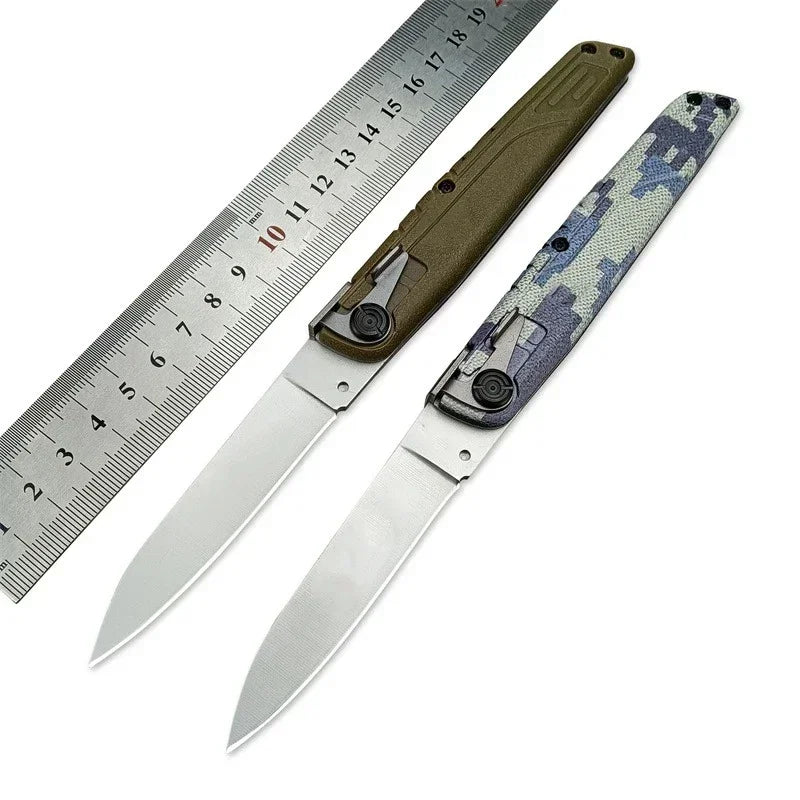 Survival EDC Fishing Knife 440C Blade ABS Wilderness Combat Survival Hunting Self Defense Ultra Lightweight Utility Knife